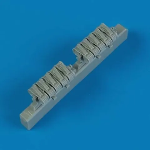 Resinová sada Quickboost QB48373 bubnové zásobníky kulometu pro Ju 87 Stuka 1/48