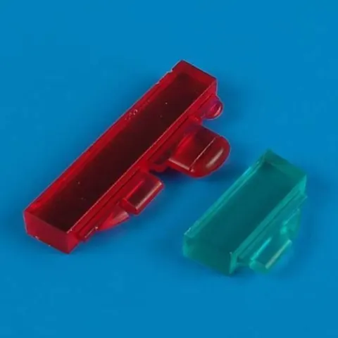 Resinové díly Quickboost QB48378 poziční světla A-7 Corsair 1/48 pro stavebnici Hobby Boss