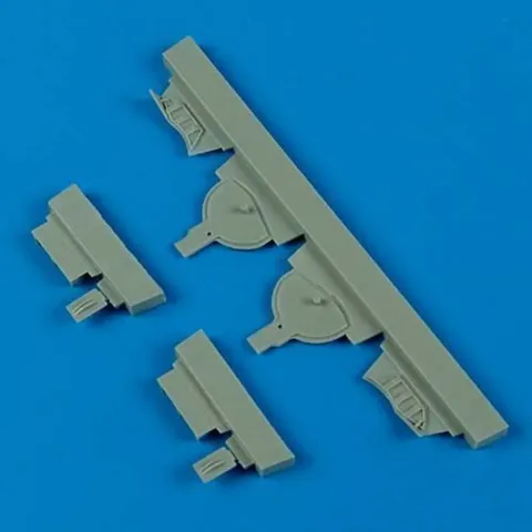 Resinové kryty podvozku Quickboost QB48451 pro A6M5 Zero 1/48 Hasegawa