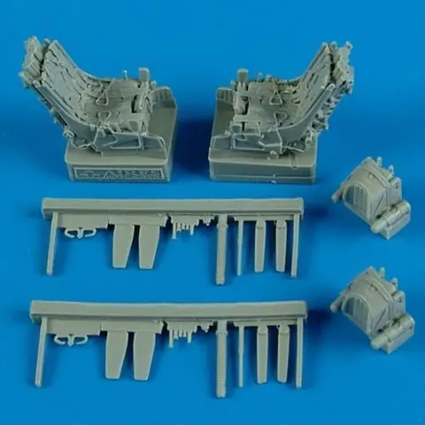 Aires Quickboost QB48488 vystřelovací sedačky s pásy pro Su-27UB v měřítku 1/48
