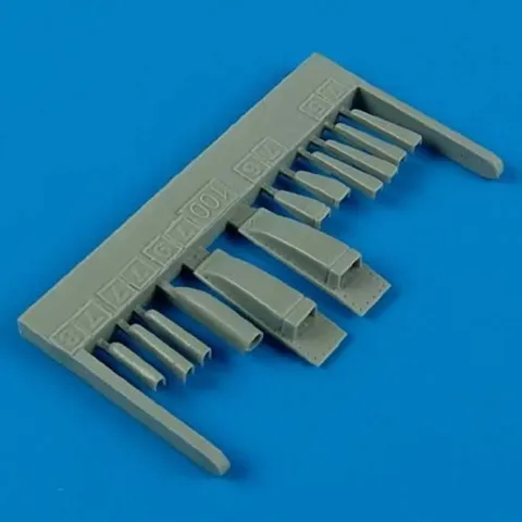 Resinové vstupy vzduchu Quickboost QB48515 pro Su-7 BKL v měřítku 1/48