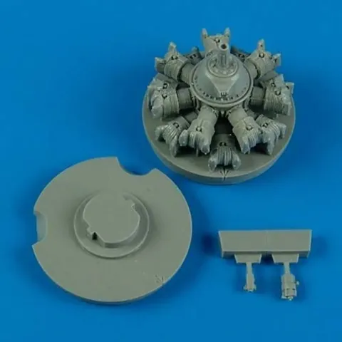 Resinový motor Quickboost QB48524 pro TBF/TBM Avenger v měřítku 1/48
