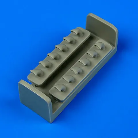Resinové výfuky Quickboost QB48674 pro model P-40K Kittyhawk 1/48 Italeri