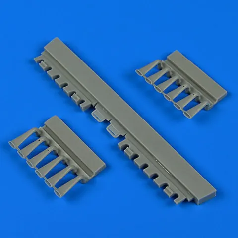 Resinové výfuky Quickboost QB48751 pro model Heinkel He 51.B v měřítku 1/48
