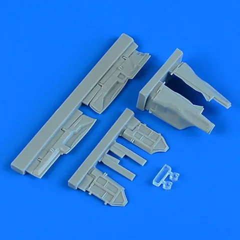 Resinové podvozkové kryty Quickboost QB48905 pro MiG-29 Fulcrum 1/48 Academy