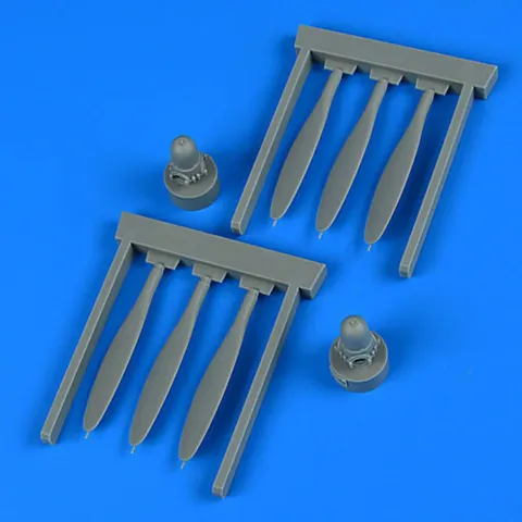Náhradní vrtule Aires Quickboost QB48936 pro A-26 Invader ICM v měřítku 1/48