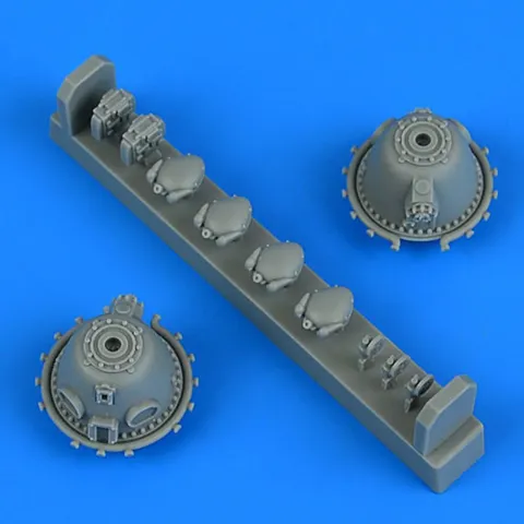 Resinová redukční skříň vrtule Quickboost QB48953 pro model A-26 Invader v měřítku 1/48