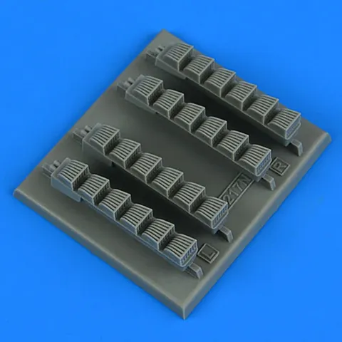 Resinové výfuky Quickboost QB48955 pro Do 217N-1 ICM v měřítku 1/48