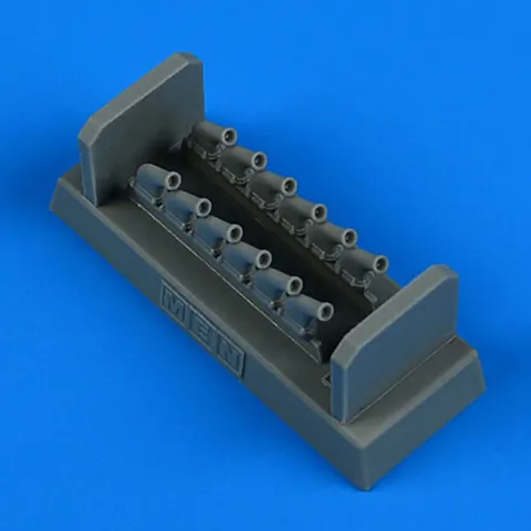 Resinové výfuky Quickboost QB48969 pro model P-51D/K Mustang v měřítku 1/48 (MENG)