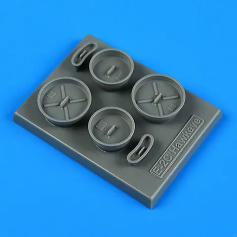 Quickboost QB48972 kryty vstupů motorů FOD covers pro E-2 Hawkeye v měřítku 1/48