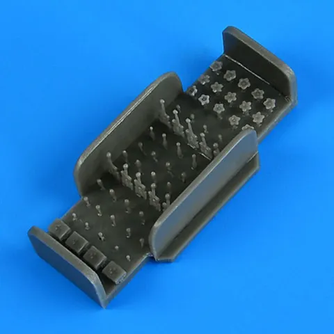 Resinové díly Aires Quickboost QB48992 – ovládací prvky kokpitu ruských letadel 1/48