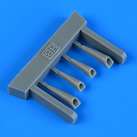 Quickboost QB49036 náhradní hlavně kanónů pro model J-29F Tunnan 1/48 Hobby Boss