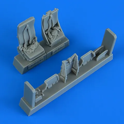 Quickboost QB49068 sedadla s bezpečnostními pásy pro Mi-24 Hind v měřítku 1/48