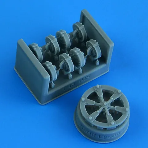 Resinové bubnové zásobníky Quickboost QB49162 pro Westland Lysander Mk.I/III v měřítku 1/48