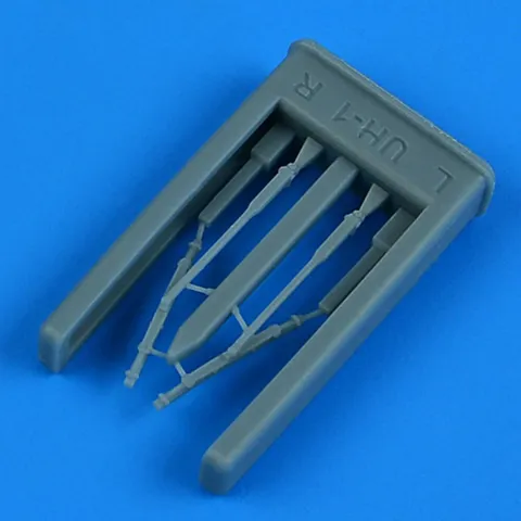 Resinové stěrače Quickboost QB49203 pro vrtulník UH-1D Huey v měřítku 1/48