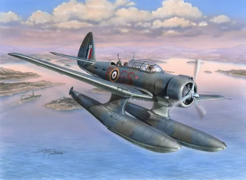 Krabice stavebnice Special Hobby SH72250 Northrop N-3PB 330. norská peruť v měřítku 1/72