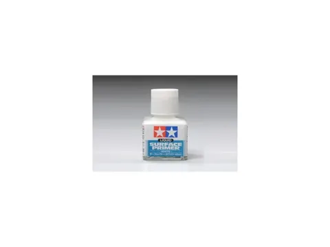 Lahvička Tamiya 87096 Liquid Primer bílý 40 ml, základ pro plastikové modely