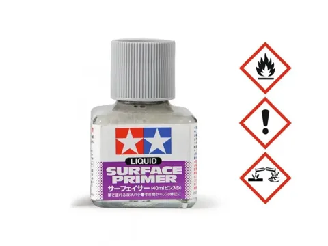 Lahvička tekutého základu Tamiya 87075 Liquid Surface Primer 40 ml