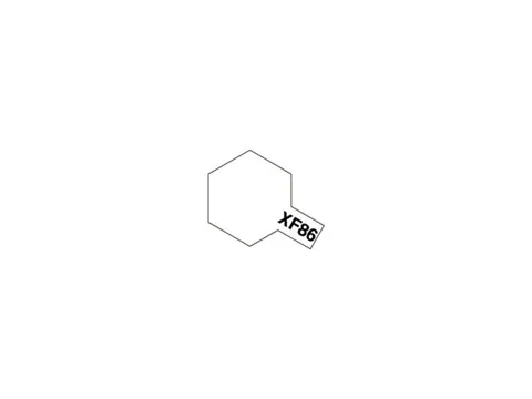 Skleněná lahvička akrylového laku Tamiya Acrylic Mini XF-86 Flat Clear 10 ml