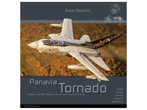 Obálka publikace Duke Hawkins DH005 Panavia Tornado, 116 stran, anglicky, HMH Publications