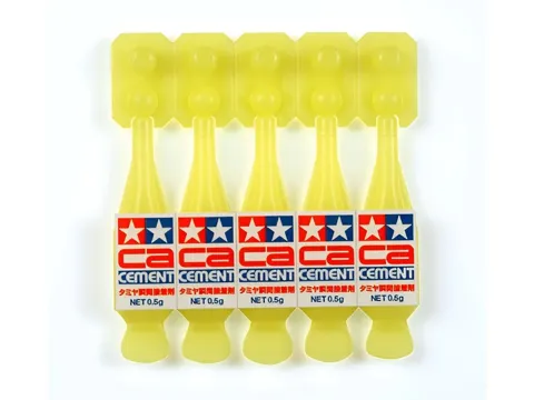 Balení vteřinového lepidla Tamiya 87101 CA Cement (1-Use Type)