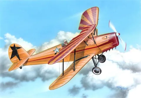 Krabice plastikové stavebnice FRROM FR0027 Stampe SV.4B Acrobat v měřítku 1/72