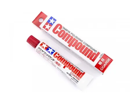 Tuba hrubé lešticí pasty Tamiya 87068 Polishing Compound Coarse 22 ml