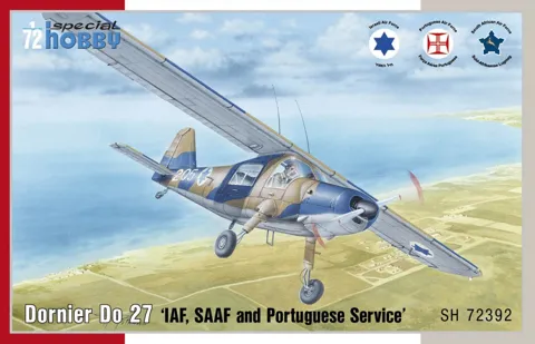 Krabice stavebnice Special Hobby SH72392 Dornier Do 27 v měřítku 1/72