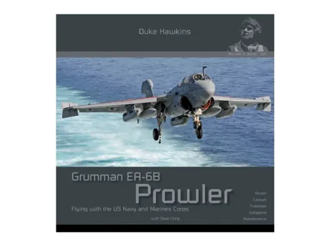 Obálka publikace Duke Hawkins: Grumman EA-6B Prowler, 140 stran, HMH Publications
