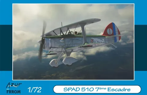 Krabice stavebnice FRROM FR0049 SPAD 510 7ème Escadre v měřítku 1/72