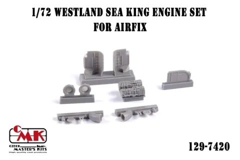 CMK 7420 set motoru v měřítku 1/72 pro vrtulník Westland Sea King od Airfixu