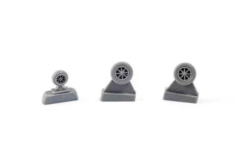 Resinová kola CMK Quick & Easy Q72326 1/72 pro FH-1 Phantom, hlavní a příďové kolo
