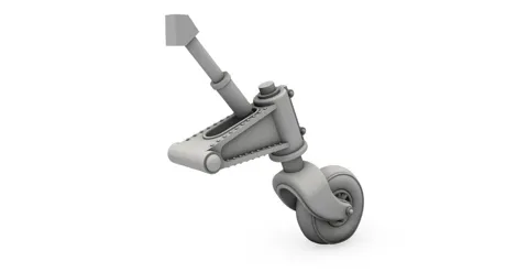 Resinové ostruhové kolo CMK Quick & Easy Q48372 pro Reggiane Re 2000 v měřítku 1/48