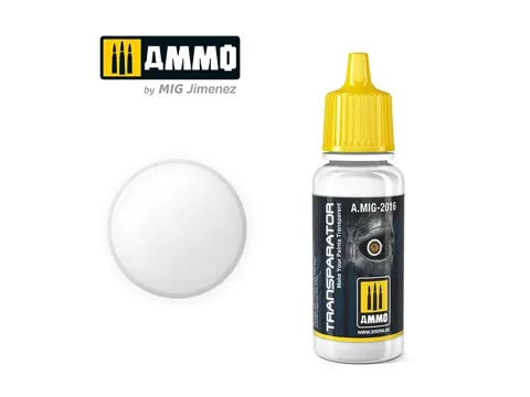 Lahvička pomocného média AMMO Mig A.MIG-2016 Transparator 17 ml