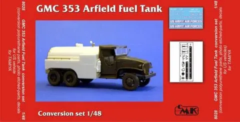 Resinová konverzní sada CMK 8028 GMC 353 letištní cisterna v měřítku 1/48