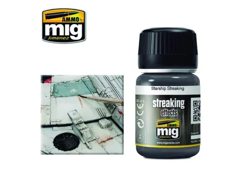 Lahvička emailového efektu AMMO Mig A.MIG-1209 Starship Streaking 35 ml