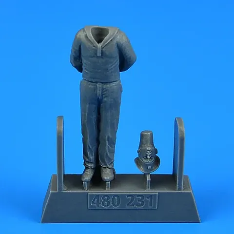 Figurka Aires 480231 námořník Kriegsmarine 1/48 pro ponorku U-Boot Type VIIC