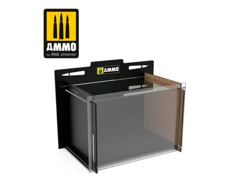 Velká vitrína na modely AMMO Mig A.MIG-8885 Display Case Large s průhledným krytem