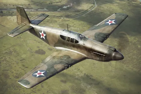 Krabice plastové stavebnice Brengun BRP72031 Mustang I v měřítku 1/72
