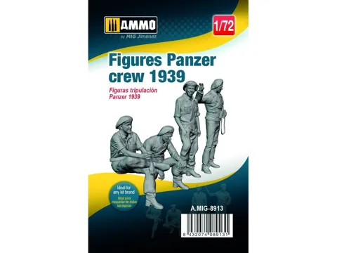 Sada figurek tankové posádky AMMO Mig AMIG8913 v měřítku 1/72