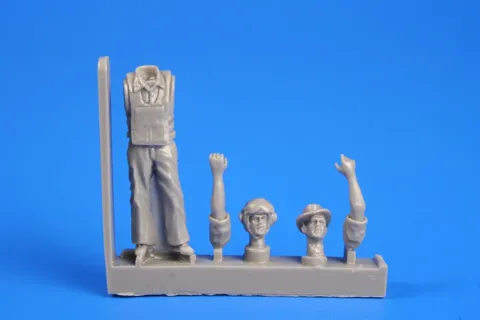 Resinová figurka CMK F48278 pilot RAAF Pacifik 1944/45 v měřítku 1/48