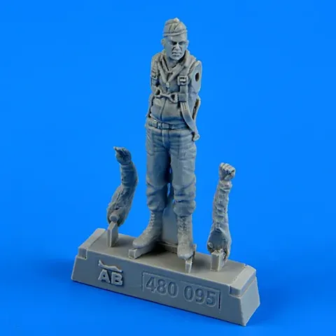 Resinová figurka pilota U.S.A.F. Aires 480095 v měřítku 1/48, válka ve Vietnamu