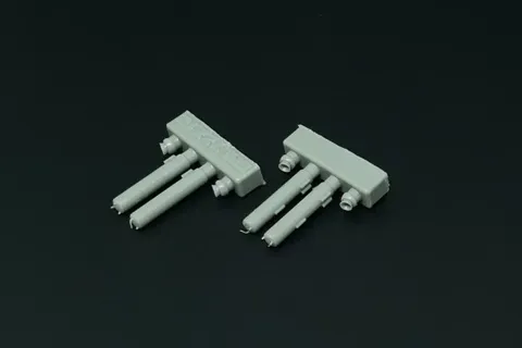 Resinová sada Brengun BRL72212 rakety RATO pro A-4 Skyhawk v měřítku 1/72