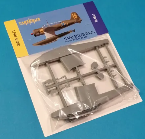 Resinová konverzní sada plováků Tarangus TA4811 Saab SB17B v měřítku 1/48