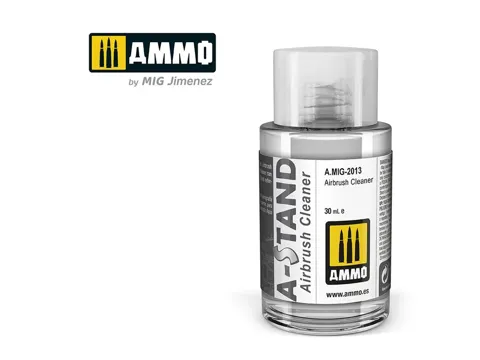 Lahvička AMMO Mig A.MIG-2013 A-Stand Airbrush Cleaner 30 ml, čistič airbrushe