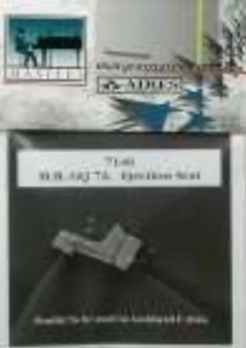 Resinová vystřelovací sedačka Aires 7146 M.B. GQ-7A pro F-104G v měřítku 1/72