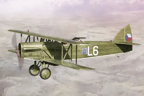 Krabice stavebnice Brengun BRP72017 Letov Š-16 v měřítku 1/72