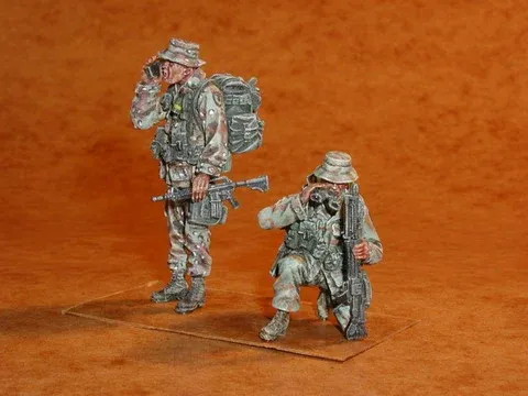 Resinové figurky CMK F35074 U.S. Special Forces v měřítku 1/35, sada 2 figurek