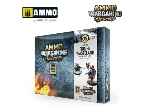 Sada AMMO Mig A.MIG-7924 Wargaming Universe #05 Frozen Moors Solution Box pro zimní podklady