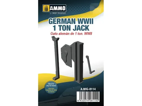 Detailní doplněk AMMO Mig AMIG8114 německý zvedák 1 t WWII v měřítku 1/35